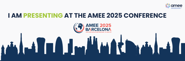 I am presenting at the AMEE 2025 Conference Barcelona