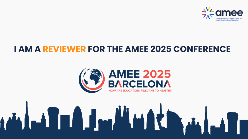 I am a reviewer for the AMEE 2025 Conference