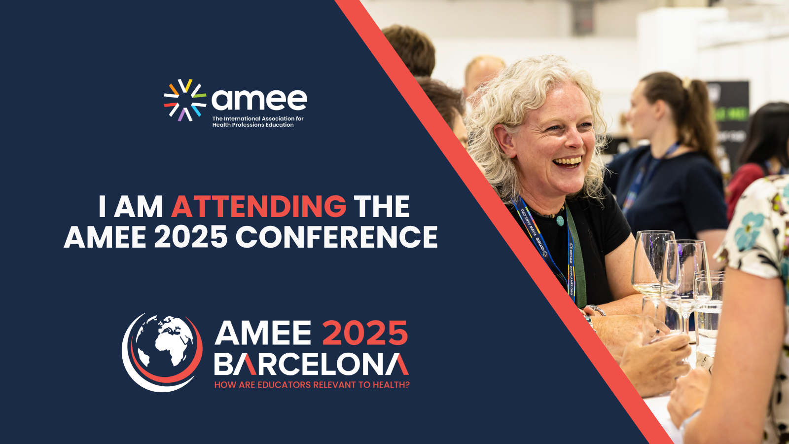 I am attending the AMEE 2025 Conference Barcelona