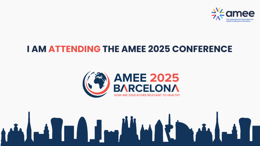 I am attending the AMEE 2025 Conference Barcelona