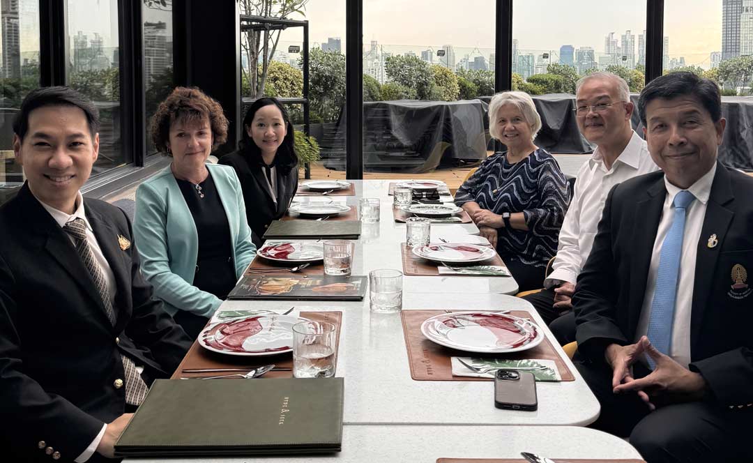 AMEE CEO visits Chulalongkorn University, Bangkok